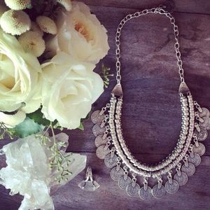 Free People Child of Wild Coin Necklace
